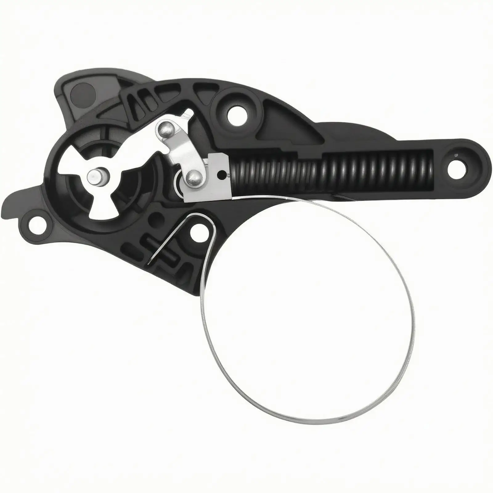 Log-Processing Machinery Chain Brake with Housing Spring-Assisted Log-Processing Machinery Brake Mechanism Assembly for Workshop