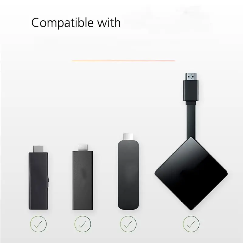 FEDI-Power Cable Adapter For AMZ Fire TV Stick, Direct Connection From TV USB Port To Power Fire TV Stick
