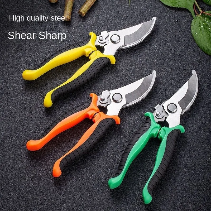 Horticultural Scissors Bird Beak Shape Branch Pruning Labor Saving Pruning Stainless Steel Picking Multifunctional Fruit Scissor