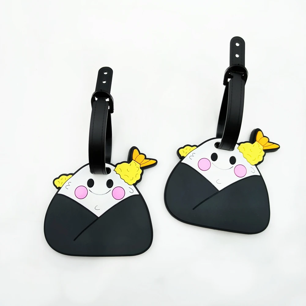 2 sztuki urocza przywieszka na bagaż spożywczy Zongzi do zawieszenia karta identyfikacyjna zapobiegająca utracie na lotnisku musi być używana przez mężczyzn i kobiety podczas podróży służbowych