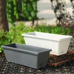 Resin Various Colors And Sizes Of Planter Pots For Every Gardener Materials Rectangular Flower Pot