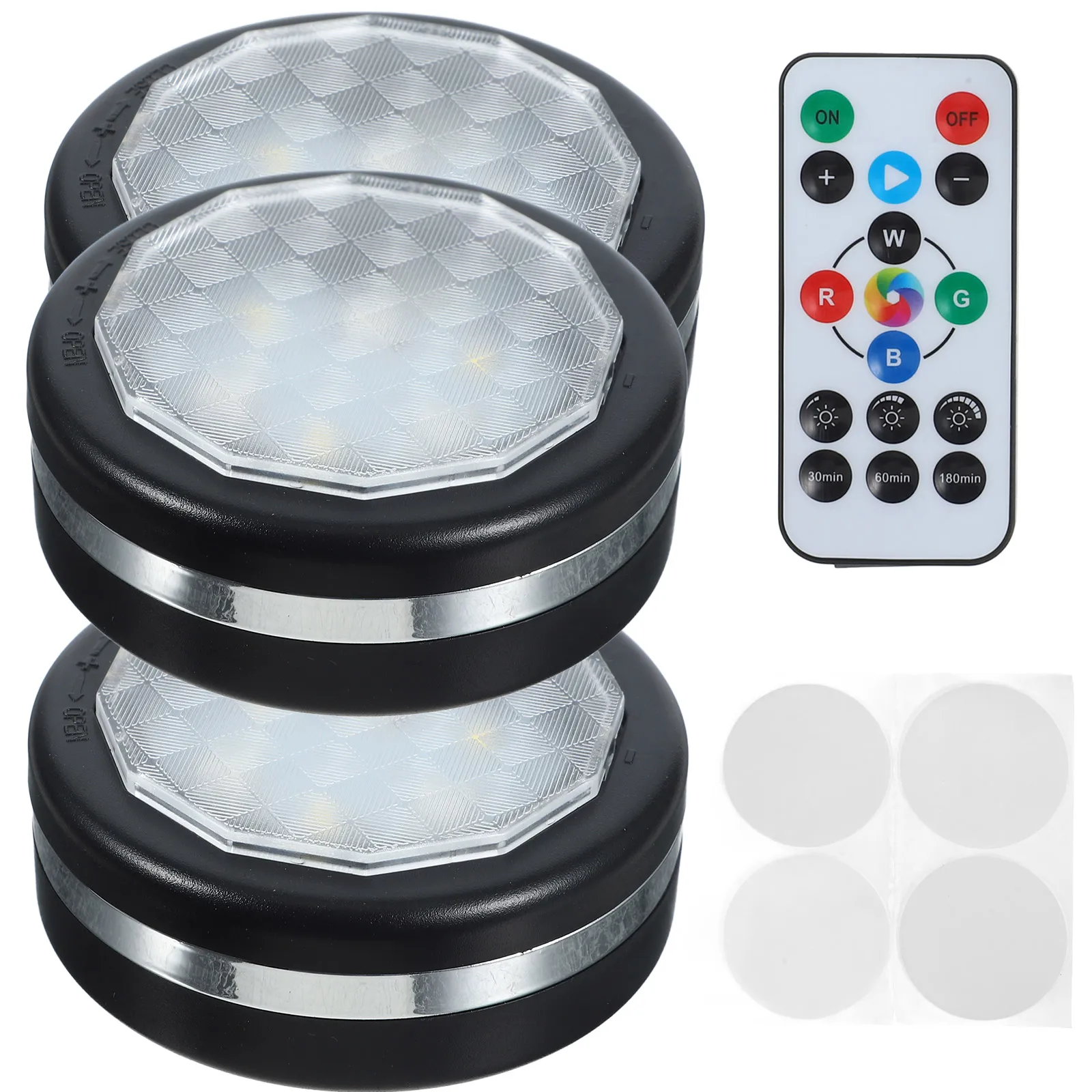 LED Night Light RGB Remote Control Bedside Cabinet Lighting for Kitchen Bedroom Closet Wardrobe Small Night Lights