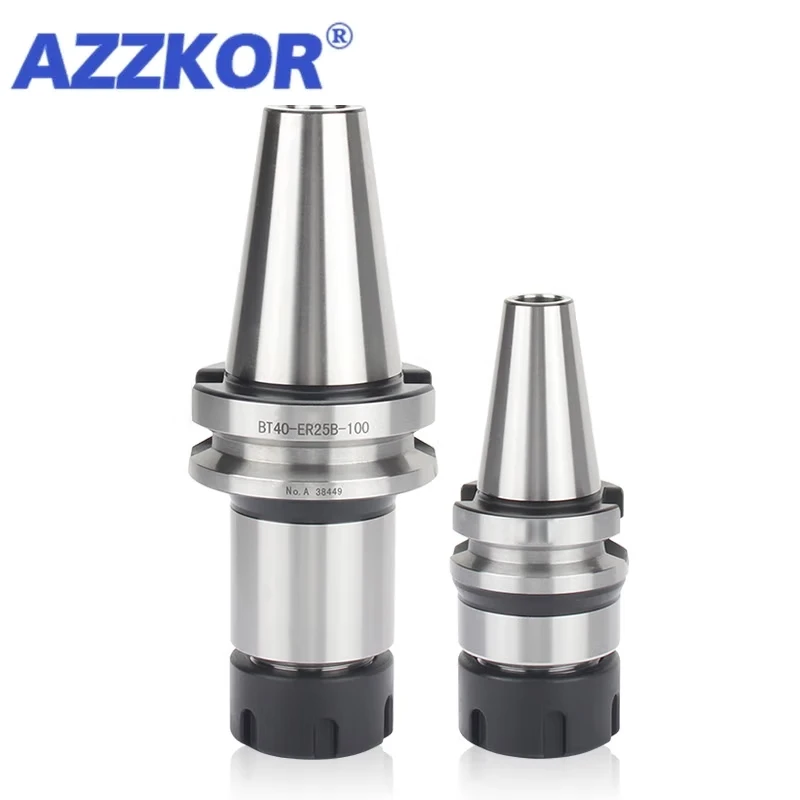 AZZKOR High Precision CNC Tool Holder Center Milling Machine Milling Cutter Collet Chuck Dynamic Balance Spindle BT30-Er16-70L