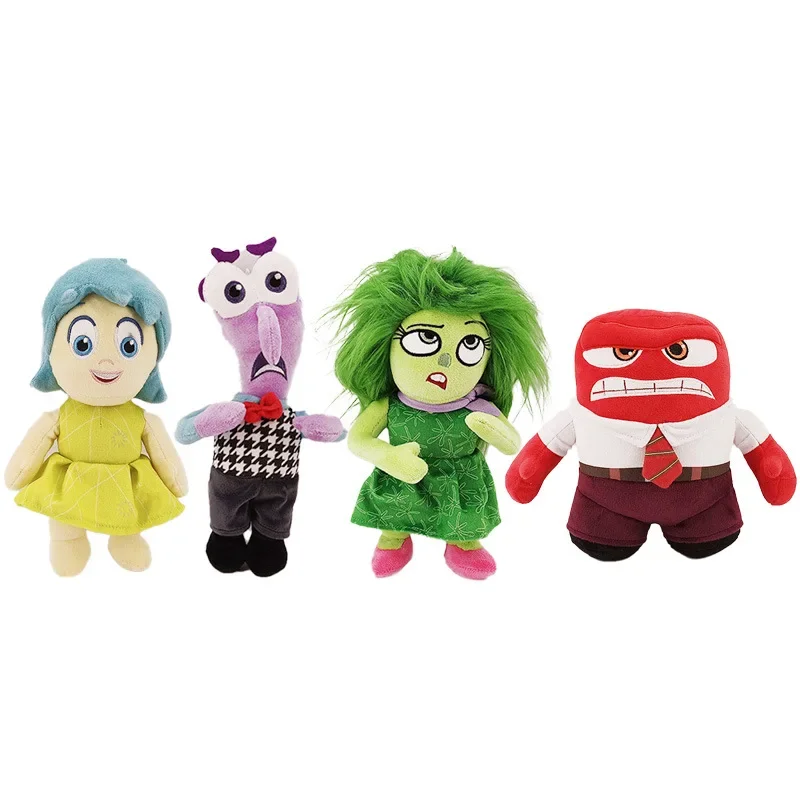 2024 New Inside Out 2 Plush Anxiety Doll Cute Joy Fear Anger Disgust Sadness Riley Plushish Collection Toy Birthday Gift
