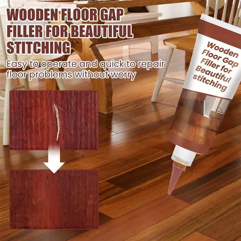 100g Wooden Furniture Touch Up Kit Furniture Floor Tile Scratch Filler Remover Glue Cream Polymer Resin DIY Repair Tools