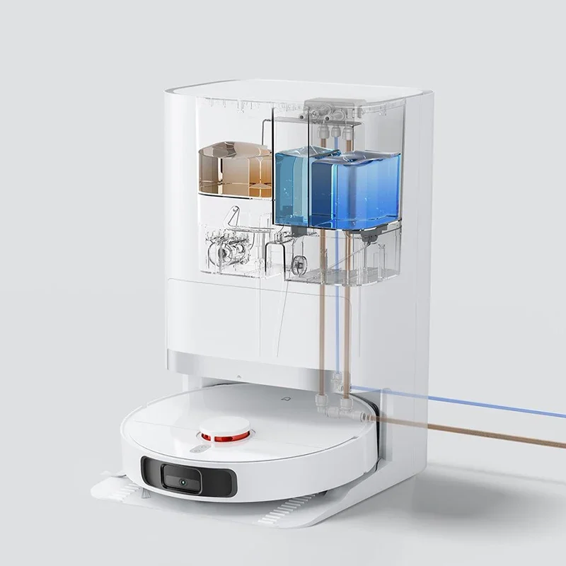 샤오미 미지아 옴니 2 로봇 진공 올인원 시리즈 자동 배수 시스템 2.0 장치, 예비 부품 팩 키트 액세서리
