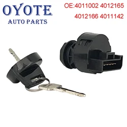 OYOTE 4011002/ 4011142 Ignition Key Switch Lock 6 Pins For Polaris Sportsman 400 500 600 700 800 RZR 570 1000 Ranger Sportsman