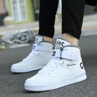 Men Casual Shoes Autumn New Winter High top Outdoor Luxury Big Size 36-48 Men Fashion Sneakers Plus velvet Keep warm Shoes