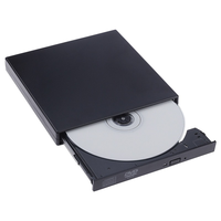 USB 2.0 External CD/DVD ROM Player Optical Drive DVD RW Burner Reader Writer Laptops PC Windows 7/8/10 for Macbook Laptop