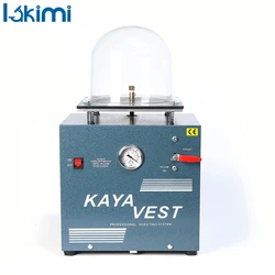 Mini Jewelry Vacuum Investing Casting Machine 2L For Metal Goldsmith Jewelry Tool Jewelry Lost Wax Cast Combination LK-CM02