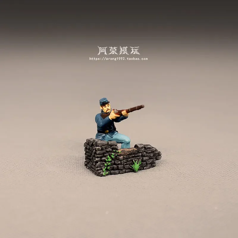 Miniaturen Kriegssoldat Spielzeug WW2 Militär Actionfiguren Dekor Britische amerikanische Armee Infanterie mittelalterliche Musketier Figuren Modell