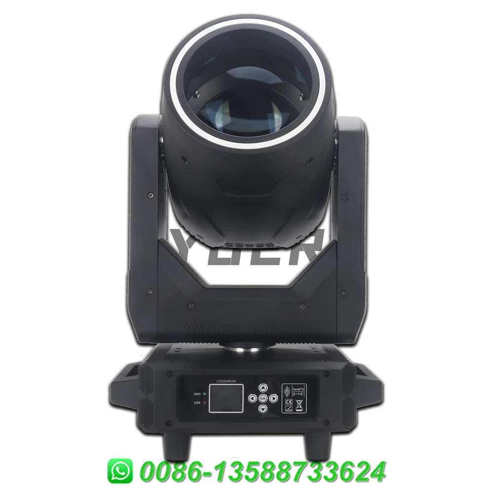 

YUER 350W Beam Moving Head Light With RGB SMD Gobo Prism Frost Half Color Stage Lights DMX512 DJ Disco Party Stage Lighitng Lamp