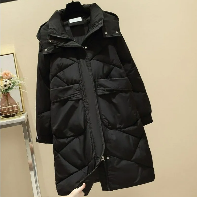 

In 2023 The New Winter Eiderdown Cotton-padded Jacket Is Light and Thin Medium Style Casual Fashionable and Jacket