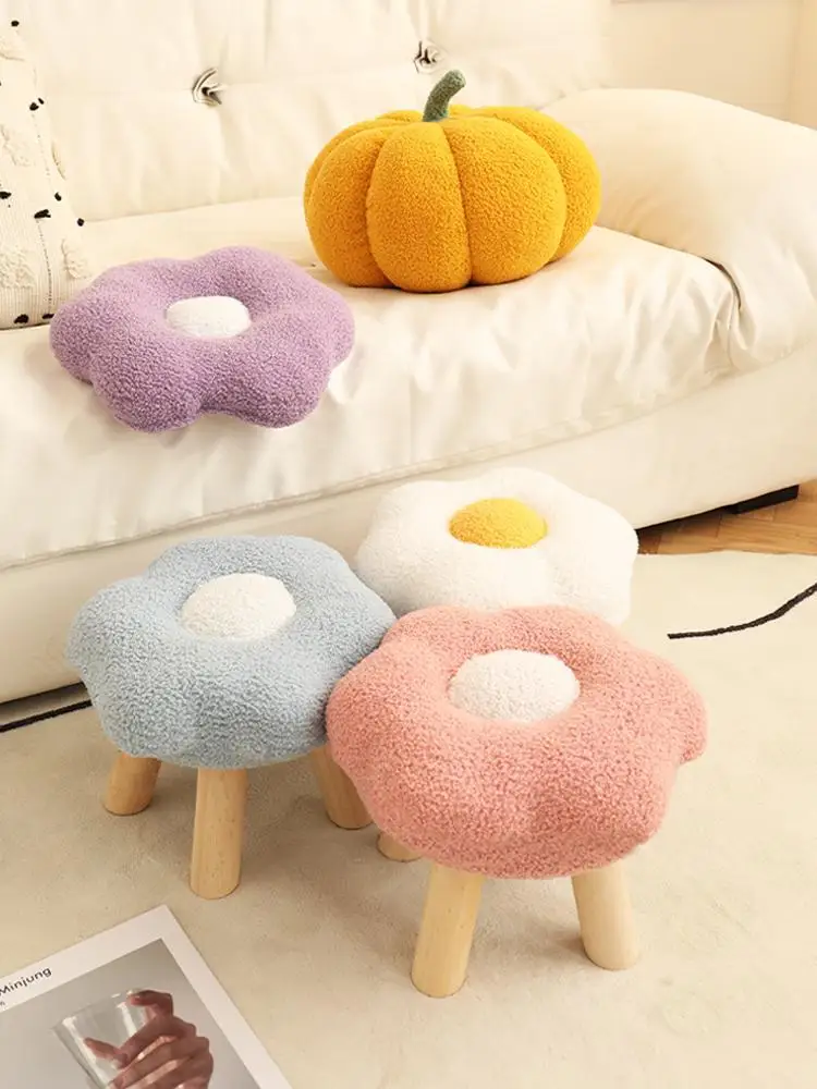 

Modern Style Minimalist New Children's Dining Chair Stool Chairs Dining Room Chairs High Kitchen Home Furniturebench