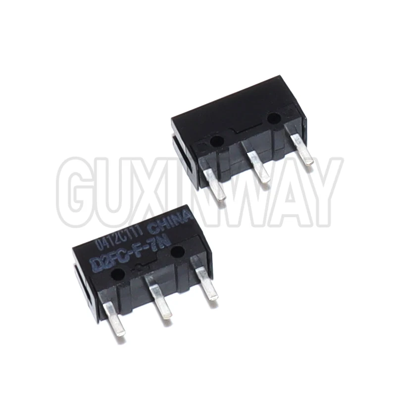 5 PCS D2FC-E-7N D2FC Novo Micro Interruptor de Mouse Autêntico D2FC-F-7N Botão de Mouse Fretting