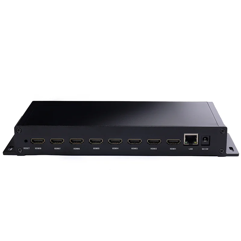 

8 channel high definition multimedia video H265 SRT RTMP stream encoder