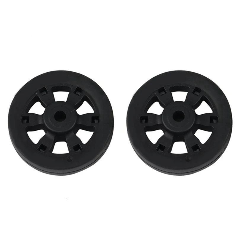 4X Luggage Accessories Wheels Aircraft Suitcase Pulley Rollers Mute Wheel Wear-Resistant Parts Repair 55X12mm