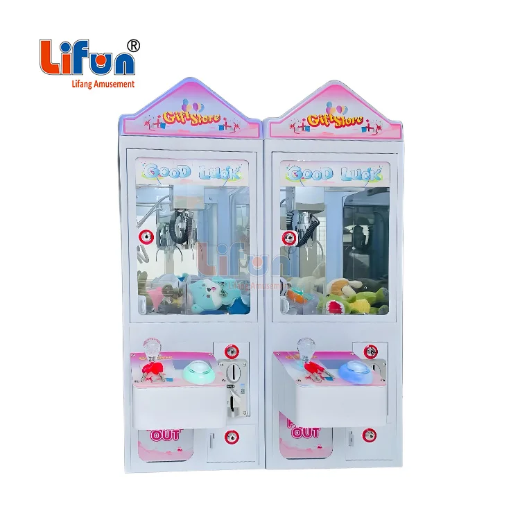 J02 ماكينة ألعاب الأركيد الصغيرة على سطح الطاولة رافعة مخلب صغيرة لدمى الحلوى للأحداث والترفيه مصنوعة من حديد متين #3