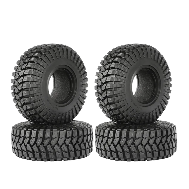Miękkie gumowe opony do terenu 90 mm 1,55 cala, zestaw 4 sztuk do 1/10 MST JIMNY Tamiya CC01 LC70 Axial YETI AXI90069 D90