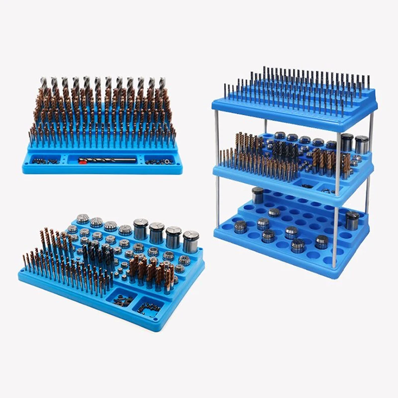 CNC Tool Storage Box ER20 ER25 ER32 Storage Case Tool Holder Collecting Box BT50 BT40 BT30 Endmill Plastic Case Machine Parts