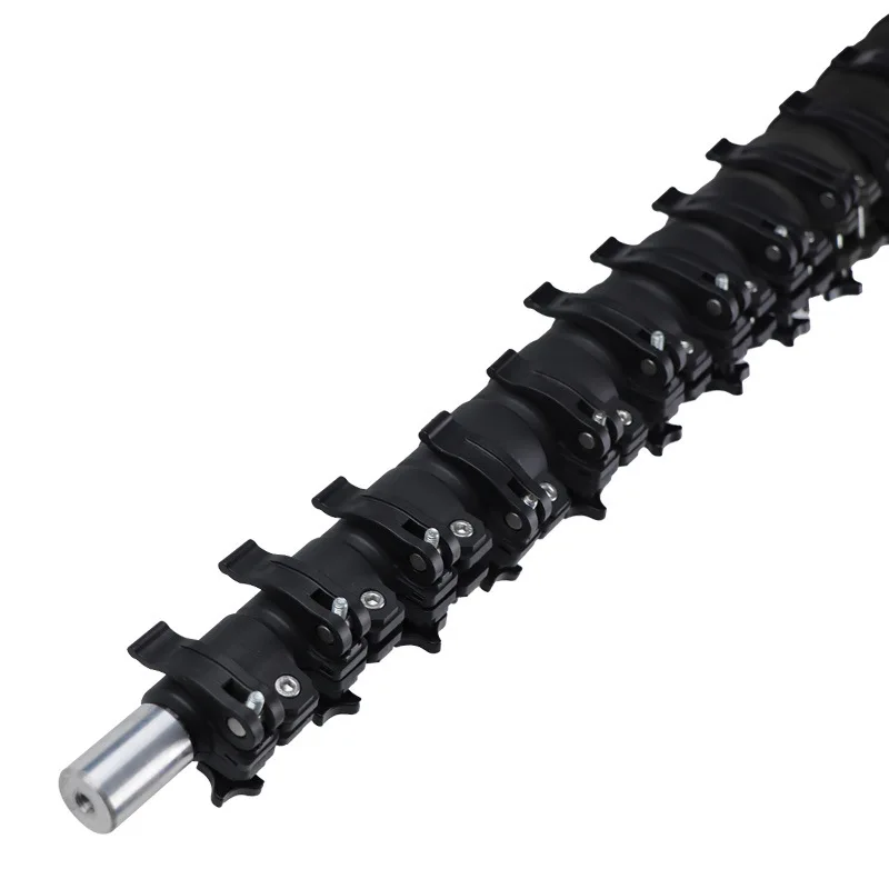 Carbon Fiber Telescopic Extension Pole 7.2m Multi Section Scratch Free 35KG Load Capacity CE Certified for Facade Cleaning