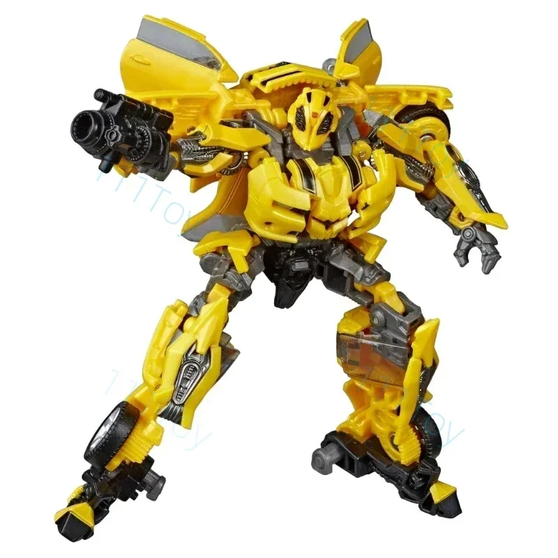 ในสต็อก TAKARA TOMY Transformers Studio Series SS49 Deluxe Class Bumblebee อะนิเมะตัวเลขหุ่นยนต์ของเล่น Action Figure ของขวัญงานอดิเรก