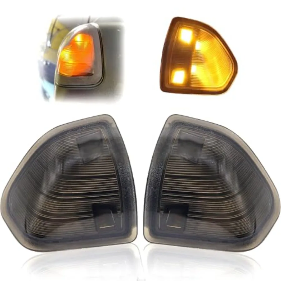 

【Spot goods】2Pcs LED Side Mirror Turn Signal Light Left Driver and Right Passenger Side Lamps Fits for Dodge Ram 1500 2500 3500