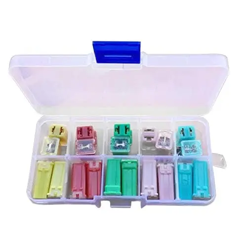 

20Pcs 20A 30A 40A 50A 60A DC 12-32V Mini Fuse Auto Car Truck Fuse Assortment Kit