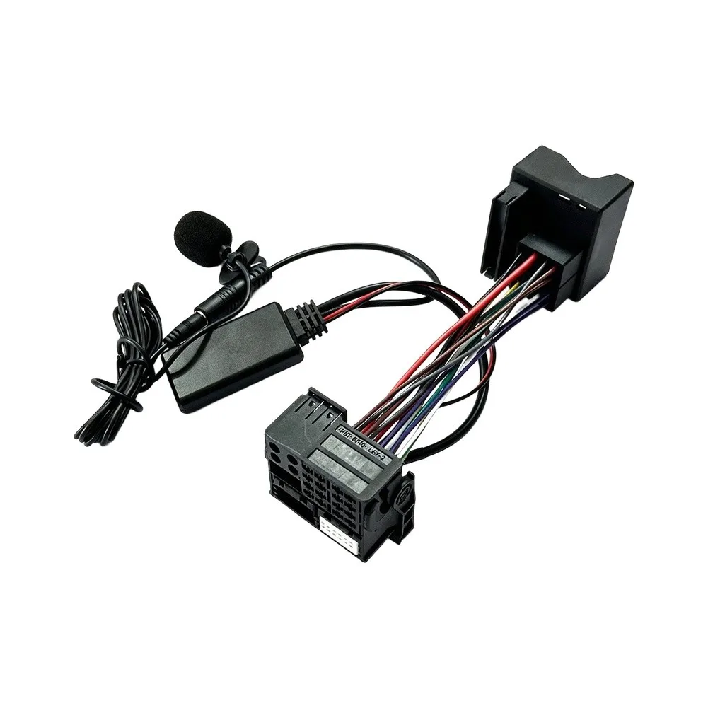 Wireless Audio Wiring Kit For Skoda RCD510 RNS510 RCD310 Radio Adapter With Microphone Option For Hands Free Streaming