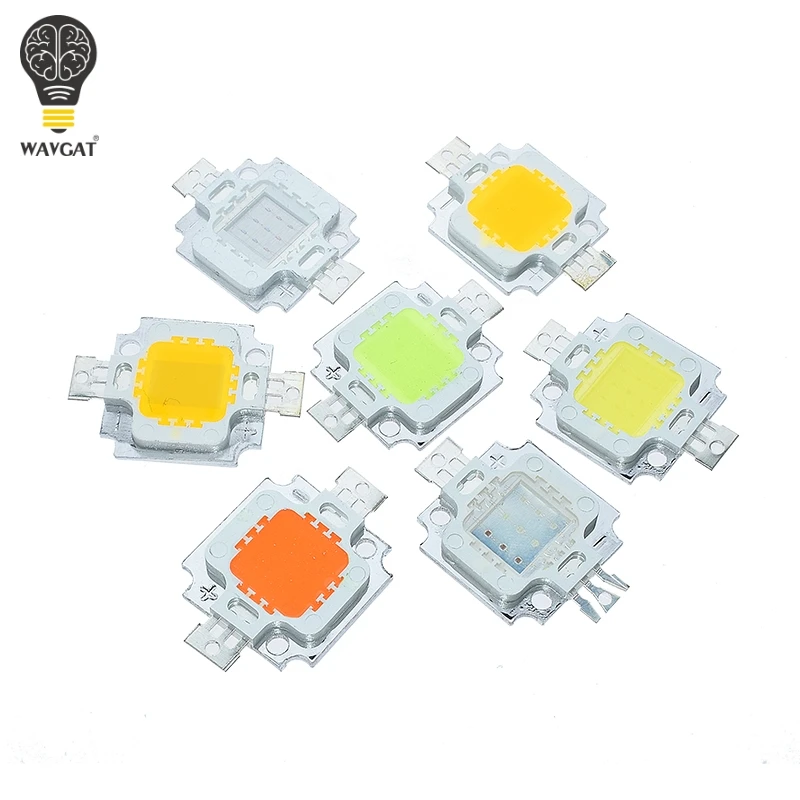LED COB Chip 10W 220V Smart IC LED Lamp Bulb Lamp Flood Light Spotlight Diy Lighting White Warm white/Red/Green/Blue/Yellow