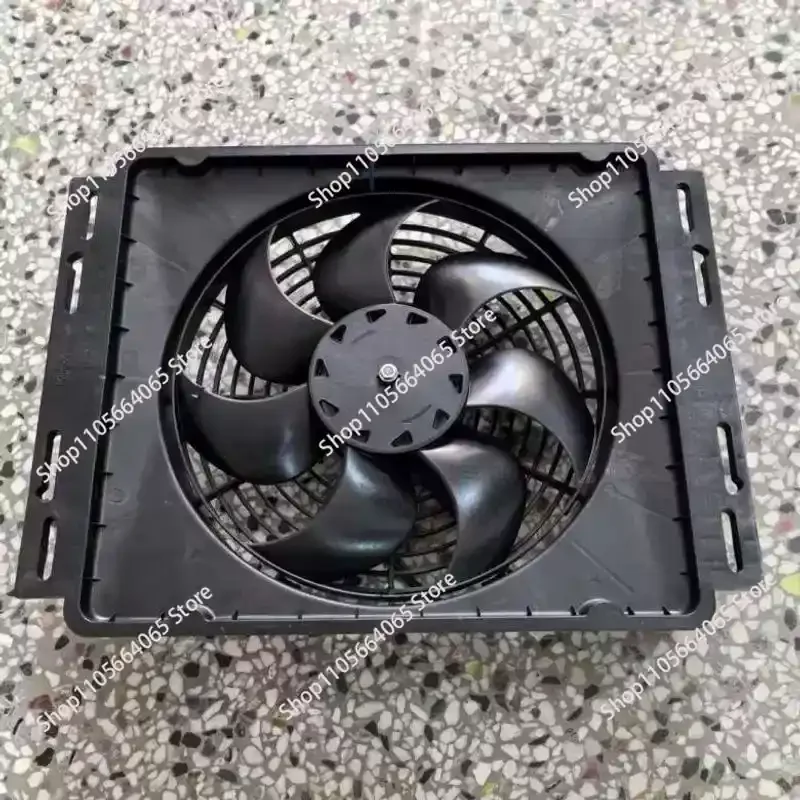 High-power Automotive Cooling Electronic Fan, 14x18 Automotive Water Tank, Parking Air Conditioner Condenser 1pcs