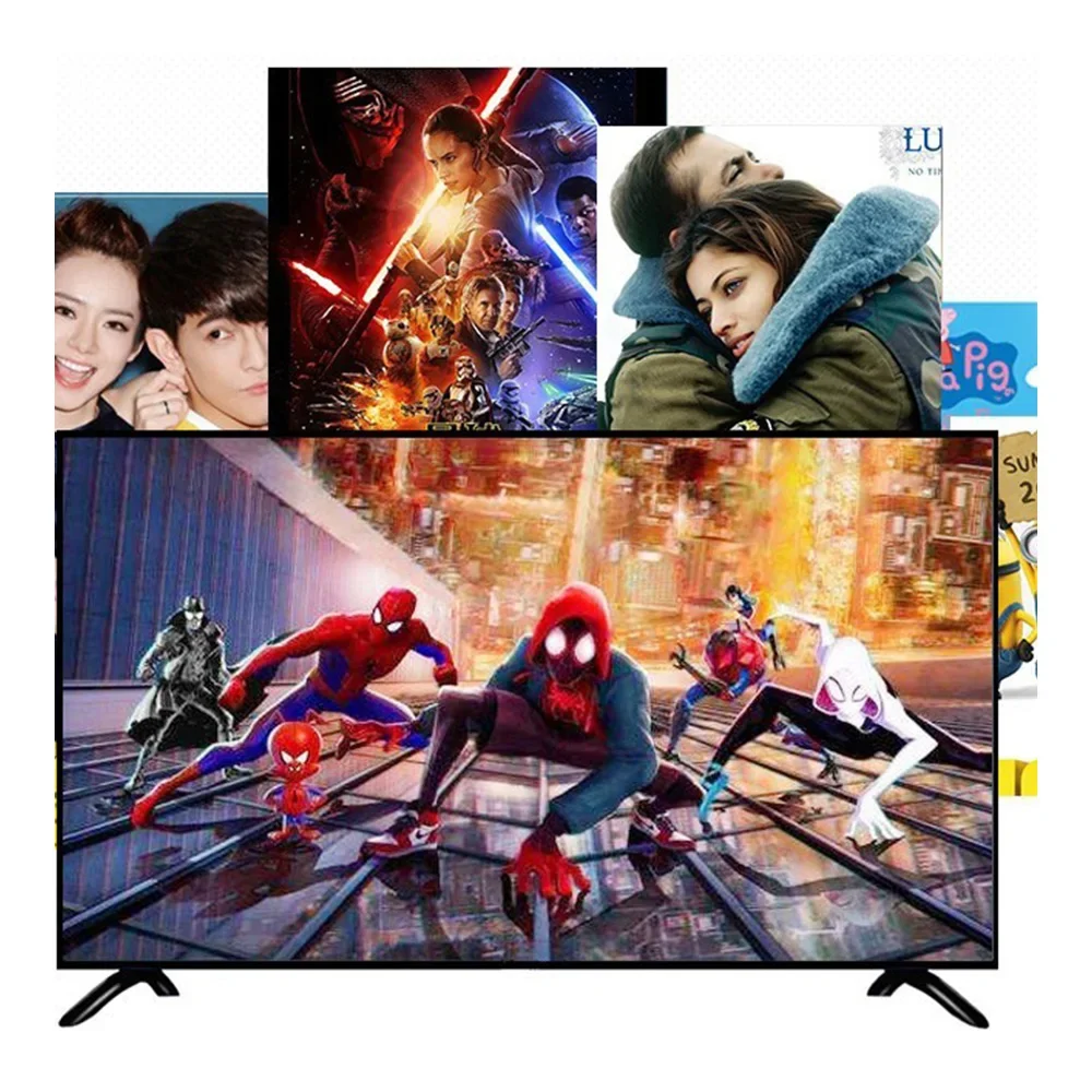 Televisão de protocolo de Internet de 95 polegadas 32/46/50/80/95 Smart TV de projeção de tela sem fio móvel