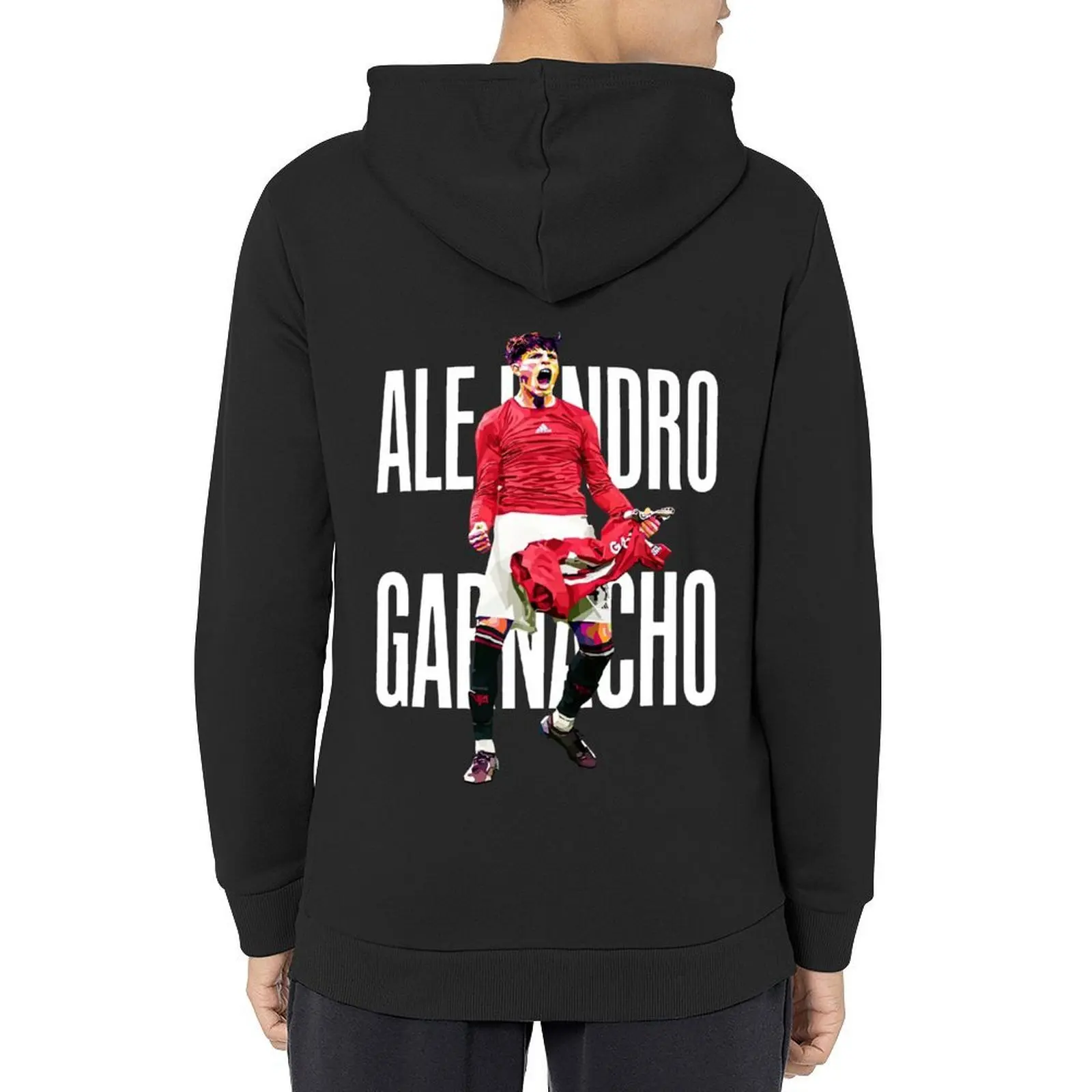เสื้อฮู้ด Garnacho WPAP ชุดเสื้อผ้าผู้ชาย เสื้อผ้าผู้ชาย เสื้อสเวตเชิ้ตผู้ชาย ชุดเสื้อผ้าดีไซเนอร์ผู้ชาย เสื้อฮู้ดผู้ชาย เสื้อสเวตเชิ้ต