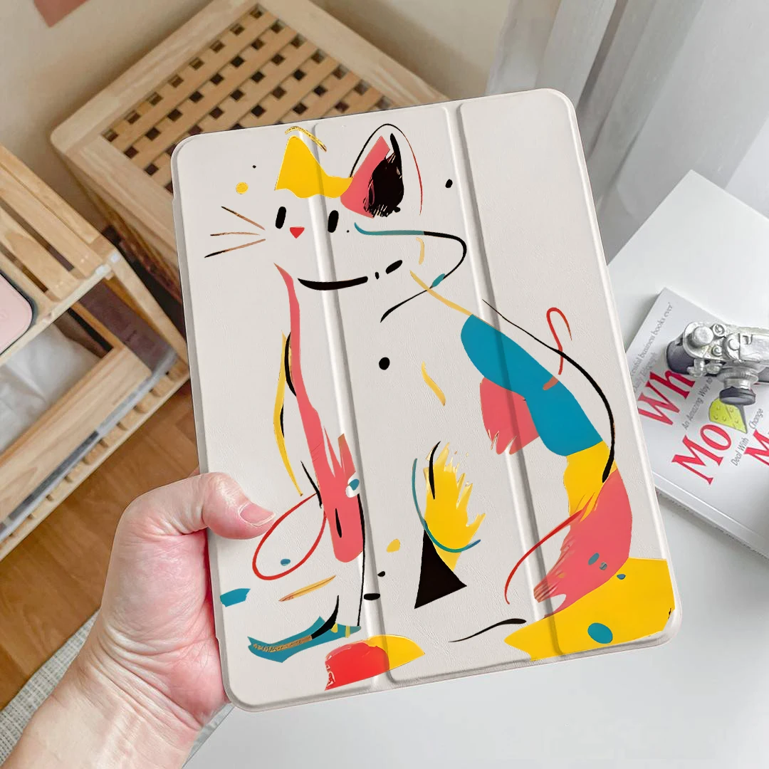 

For iPad Air 11 2024 Cover For iPad mini 7 6 Cases 10.9 Air 4 5 Pro 11in M4 Pro 11 12.9 13 pro 13 2024 M4 Cover