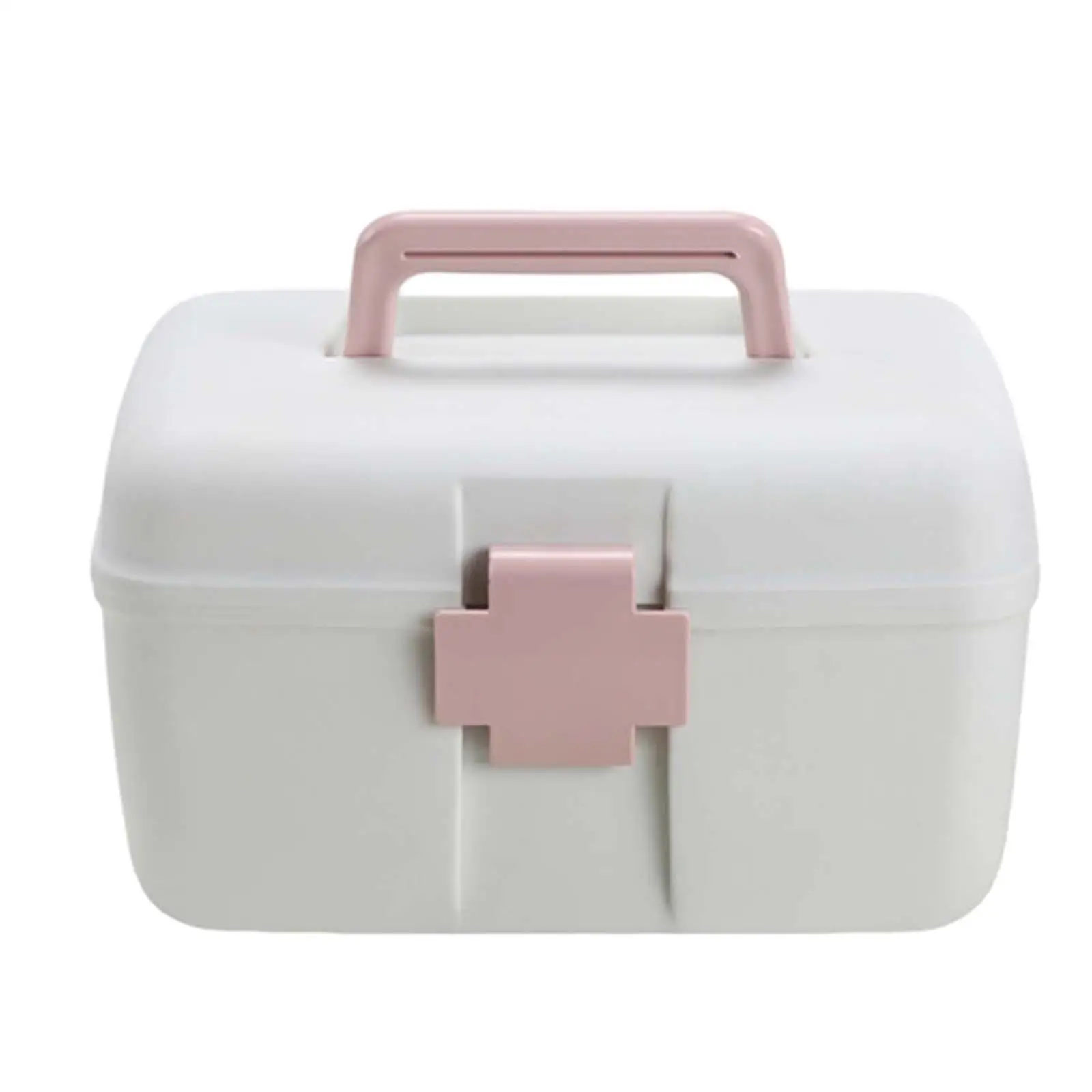 First Aid Carrying Case Multi Purpose Medicine Storage Box Medicine Container Organizer for Sewing Cosmetic Crafts Hiking