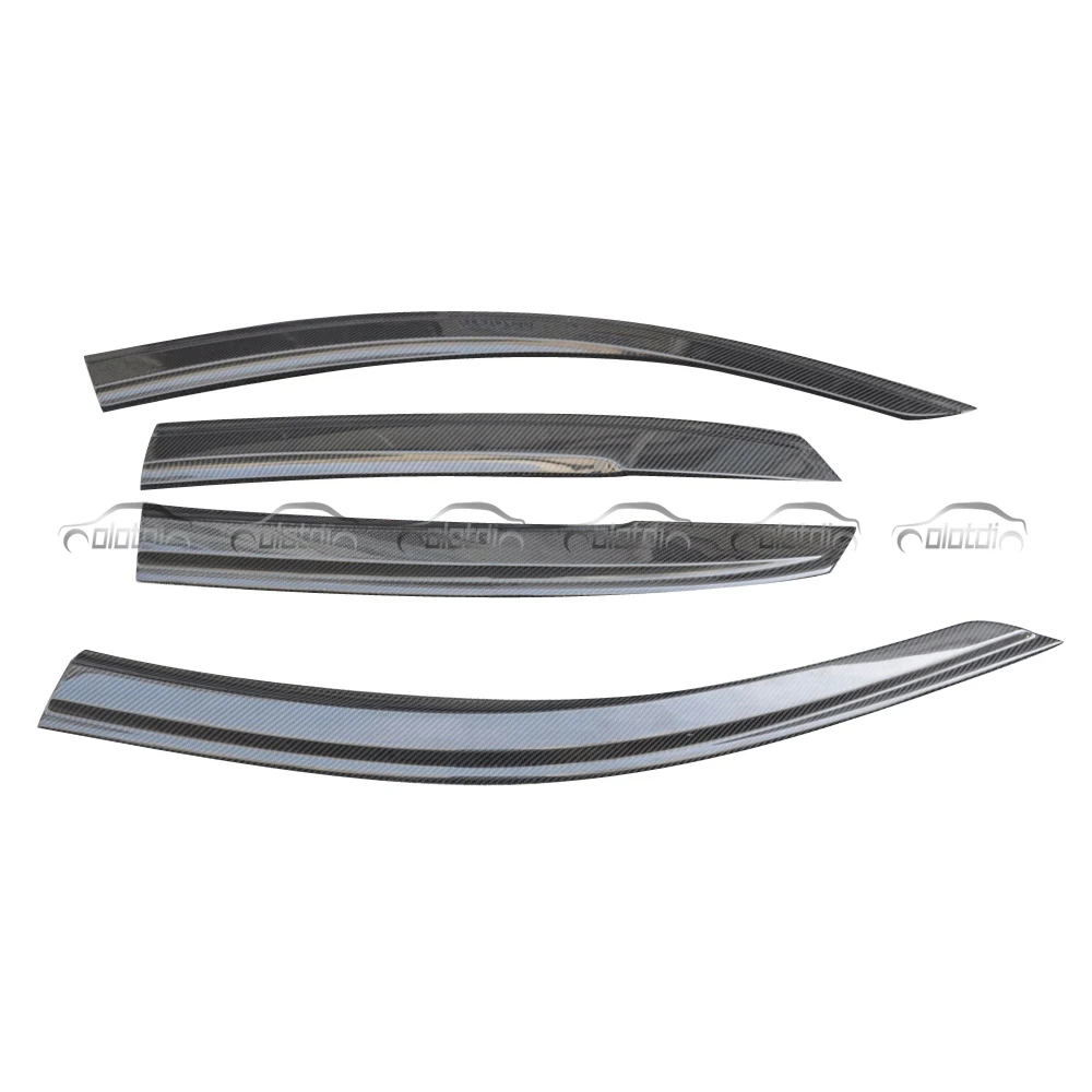 

Carbon Fiber Window Visor Sun Rain Guard Shield Injection Door Visor For Honda Civic Type R FK7 FK8 2016+