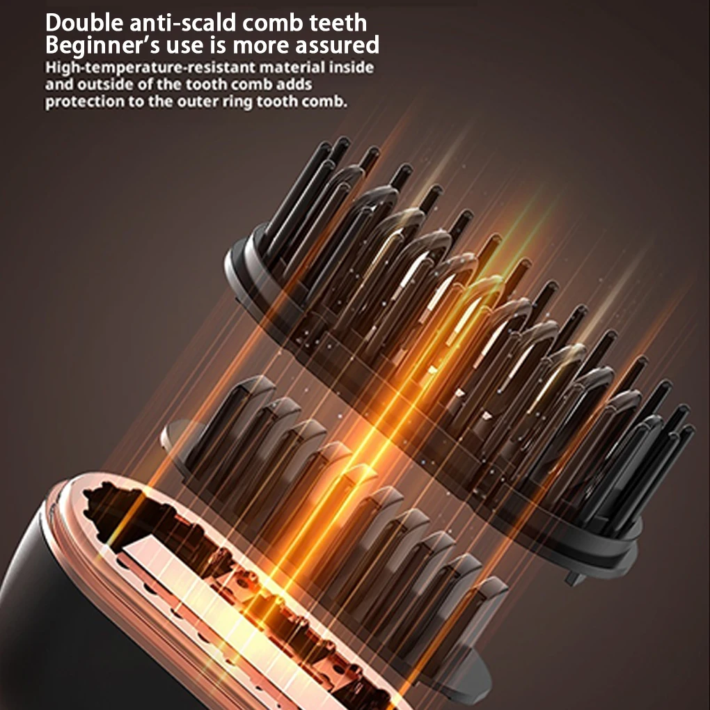 

Wireless Straightening Comb Portable USB Charging Hair Straightener Brush Heating Plates Comb for Smooth Styling Hair Styler