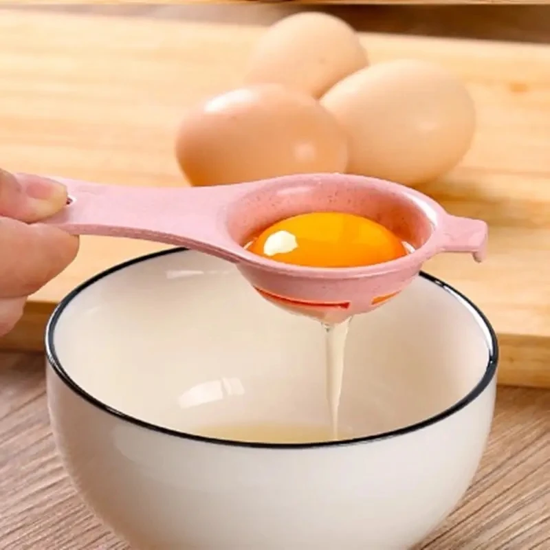 Egg Separator, White Egg And Yolk Egg Separator Egg White Separator Tools Eggs Yolk Filter Gadgets Kitchen Accessories Separatin