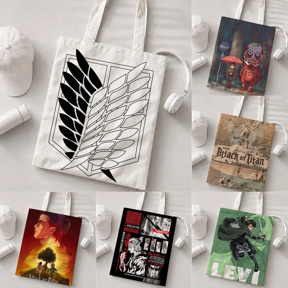 bolsas-de-armazenamento-anime-aattack-on-titans-bolsa-de-lona-leve-e-dobravel-bolsa-de-compras-reutilizavel-com-alca