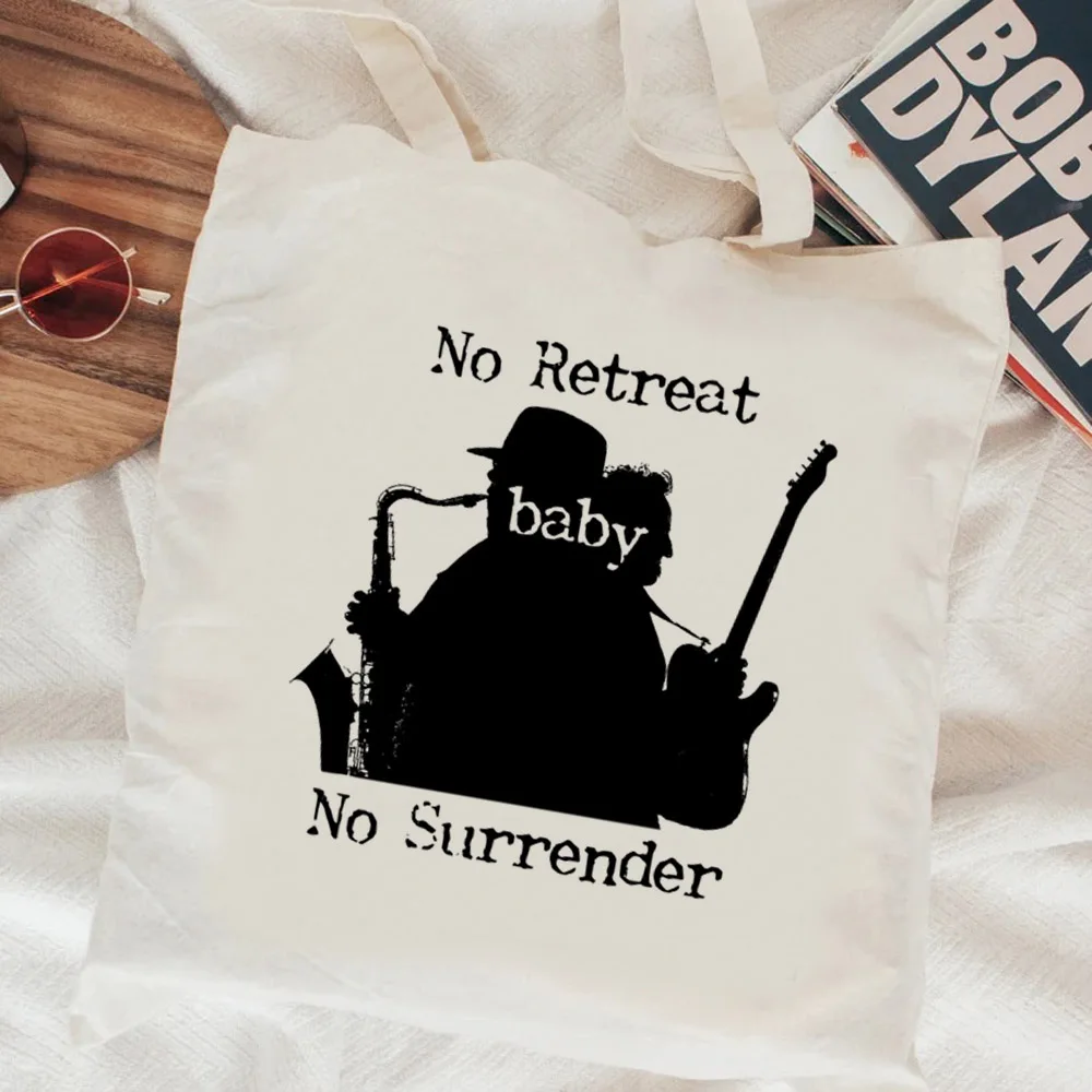 Bruce Springsteen shopping bag shopper jute bag recycle bag reusable bag reciclaje reusable ecobag bolsa compra sacolas