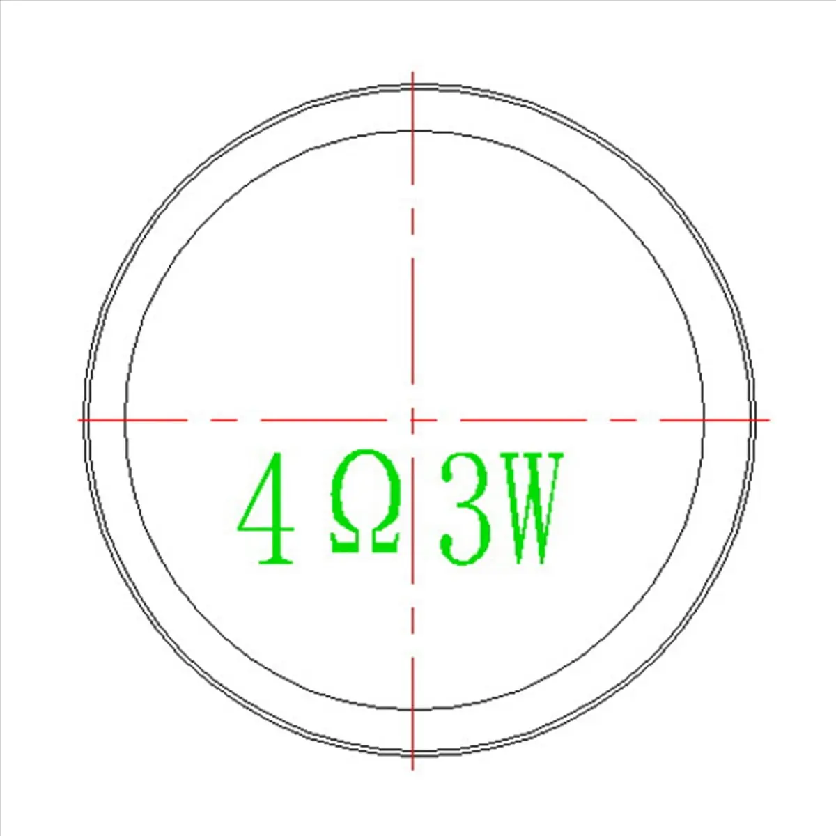 12PCS 1.5 Inch Audio Speaker 4Ω 3W 40mm Bass Multimedia Loudspeaker DIY Sound Mini Speaker for Home Theater