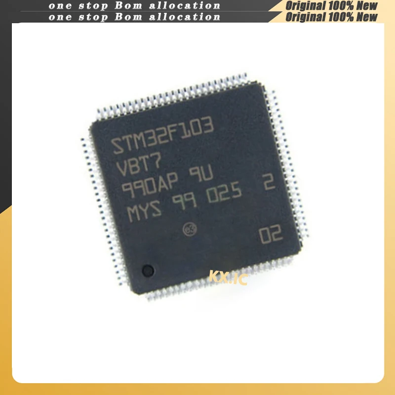 1PCS/LOT  STM32F103VBT7  STM32F103  TM32F103VBT7  LQFP-100  MStock NEW Original