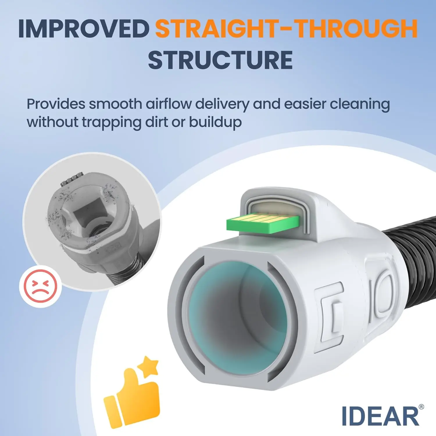 Verbesserte Version der Climate Line-Luftschlauch, nur kompatibel mit Airsense 11 und Aircurve 11