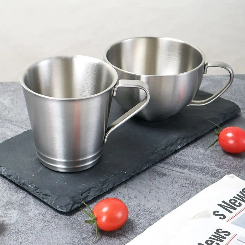 

Multi-Function Stainless Steel Double Cup Durable Thicked Drinking Cup Personalized Sturdy Wine Mug Gift