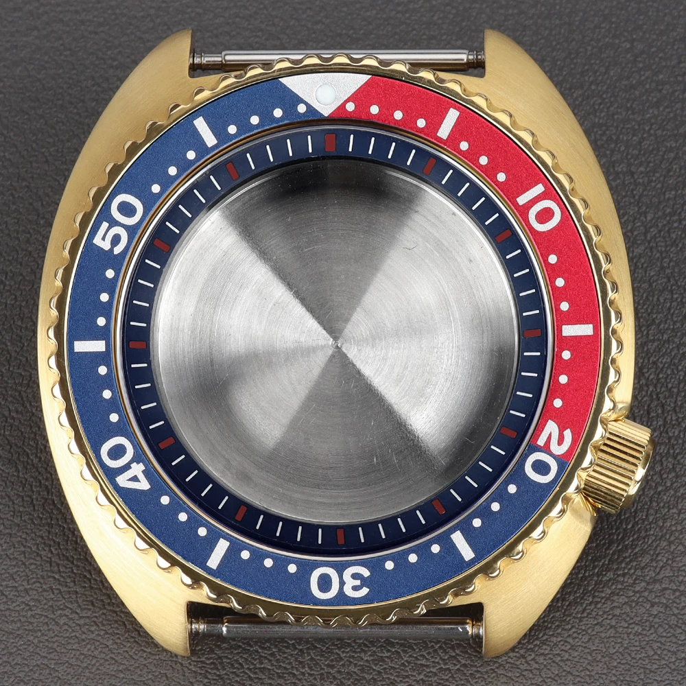 

45mm Diver Watch Case Metal case For NH34 NH35 NH36 NH72 Automatic Movement Sapphire Glass 10BAR Waterproof 316L MOD Accessories