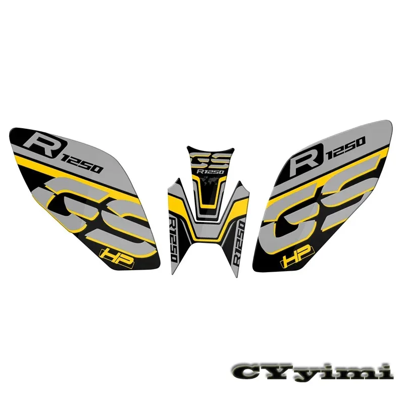 For R1250GS R 1250 GS R1250 GS R1200GS R 1200 GS 2017-2019 3D Motorcycle Fuel Tank Protector Pad Decals New