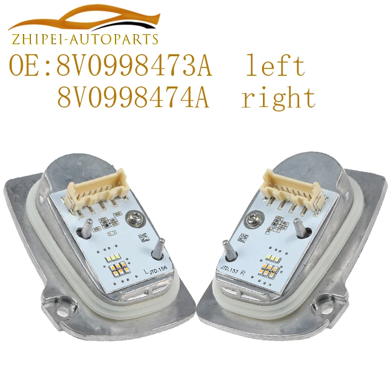 8V0998473A LED Scheinwerfer DRL Tagfahrlicht LED Licht Auto 8V0998474A Für Audi A3 S3 RS3 2017-2020