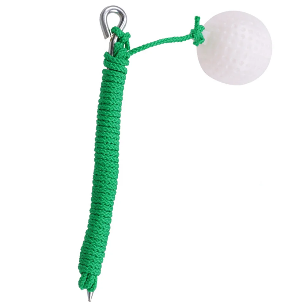

Golf String Ball Swing Training Rope Balls Golfing Exercise Golfs Accessories Tools Metal Arm Trainer Portable Men and Women