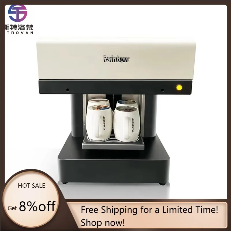 

STLF WJW China Diy 3d Digital Cake Printer Chocolate Machine Printing on Coffee