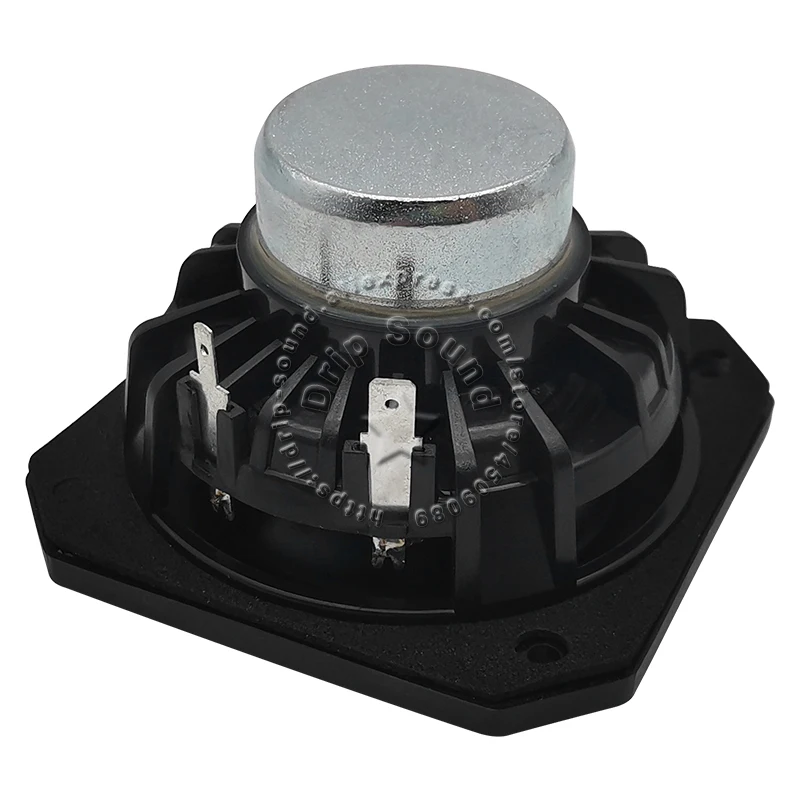 Haut-parleur audio stéréo à portée complète, bassin conique en aluminium anodisé, aimant néodyme, 3 pouces, 4 ohms, 8 ohms, 25W, Hi-Fi, 78mm